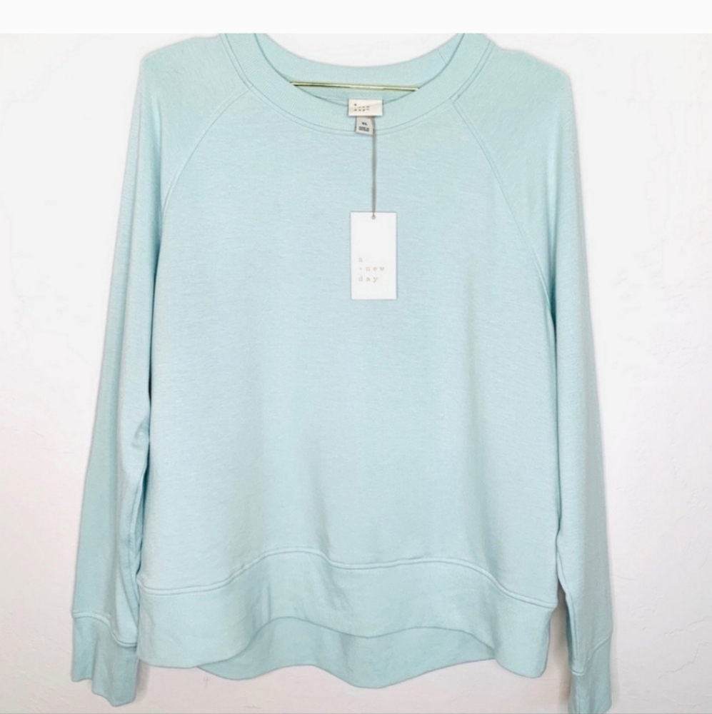 NWT A New Day Mint Sweatshirt XL